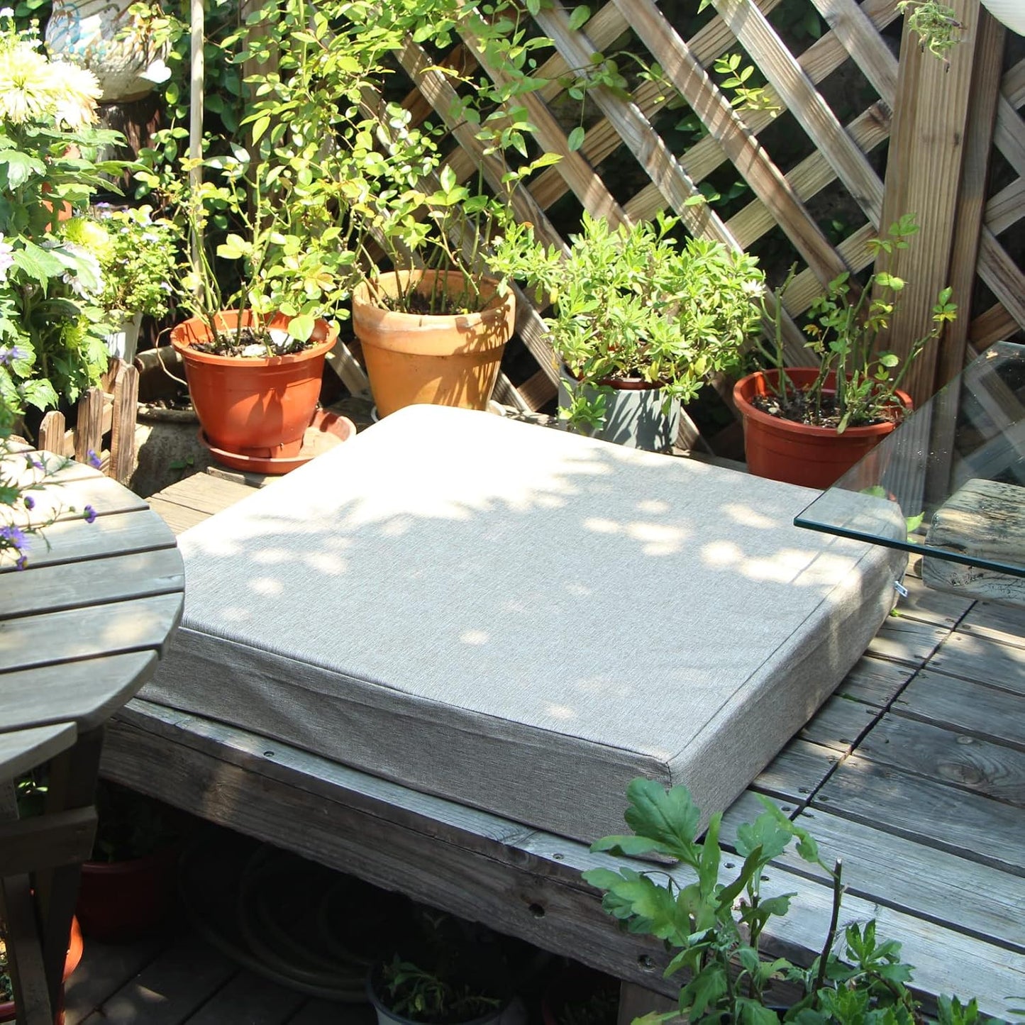 Fundas deslizantes impermeables para cojines patio