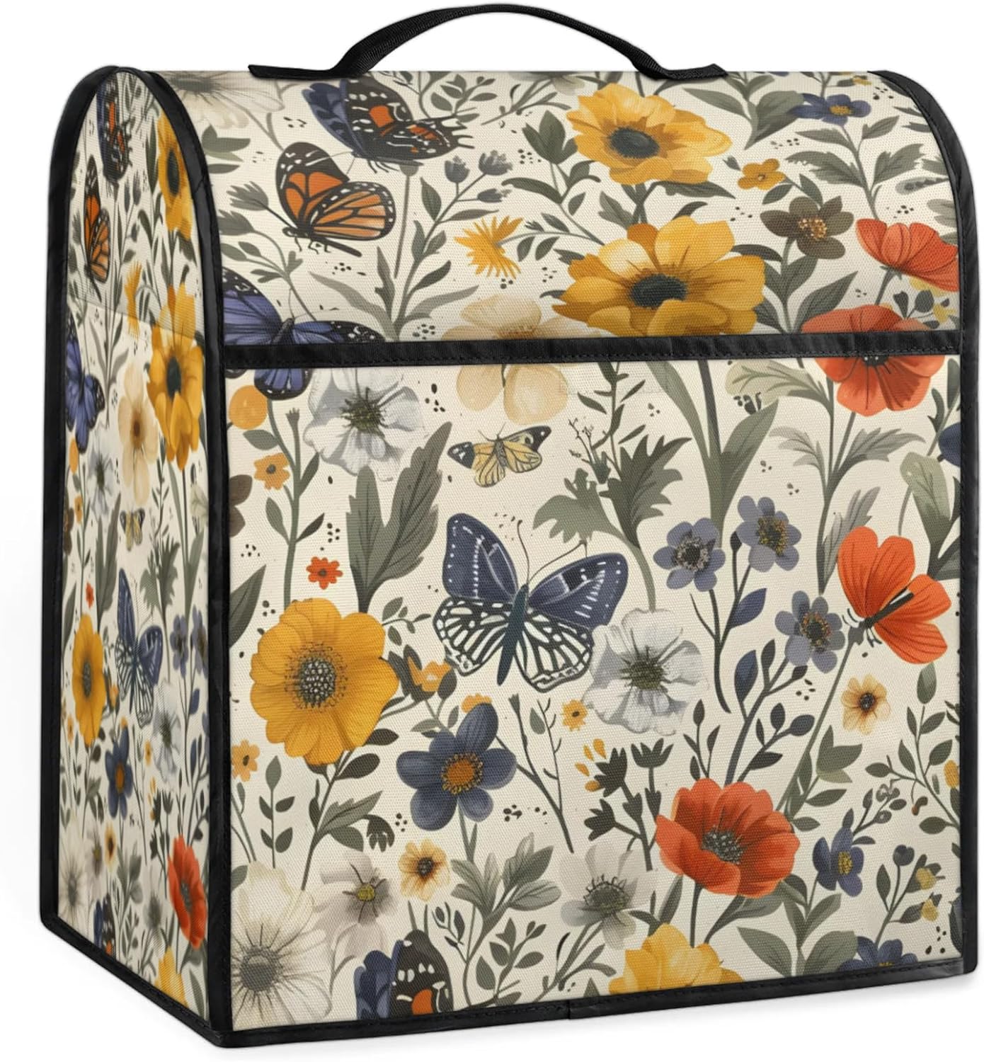 Funda batidora encimera cocina 6-8qt con asa y bolsillo