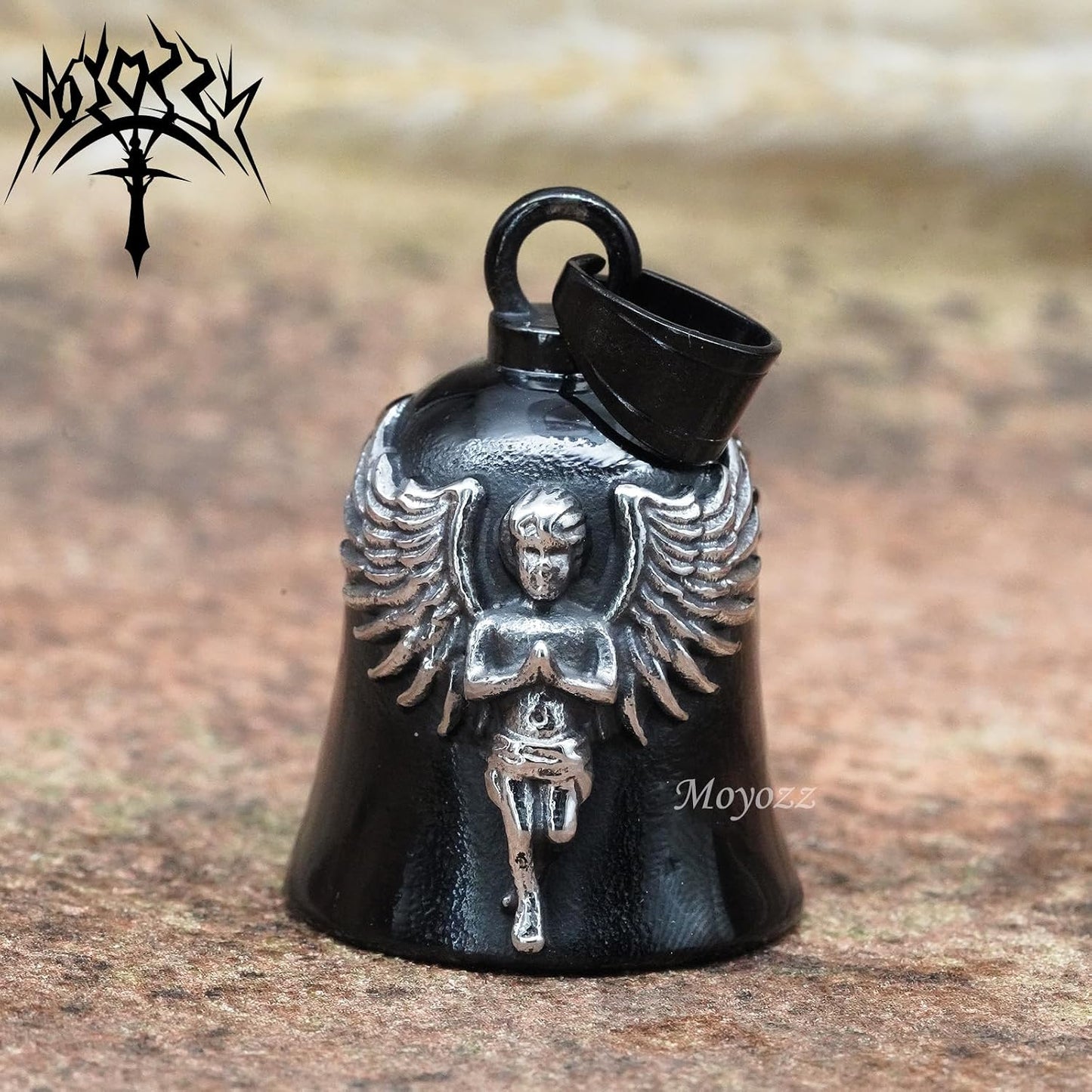 Llavero Angel Alas Doradas para Motociclista