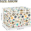 Caja almacenamiento tela plegable 16.7x12.6