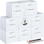 Cubos almacenamiento tela set 8 11" con etiquetas plegables