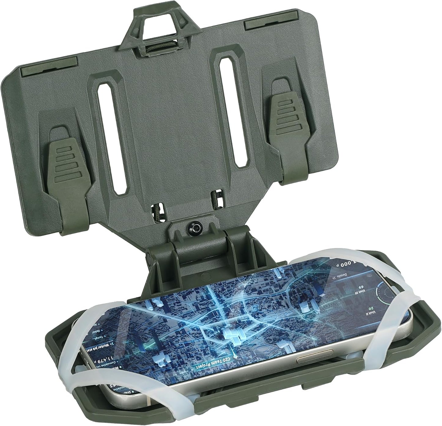 Soporte teléfono táctico Molle para chaleco 4.7-6.7pulg