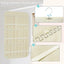 Organiz. colgante joyas 36 ganchos 40 bolsillos beige