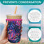 Funda neopreno café helado 32oz lavable reutiliz.