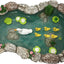 Estanque patos miniatura para jardín de hadas y accesorios