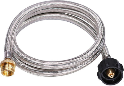 Manguera adaptador propano acero inox 5ft 1-20lb