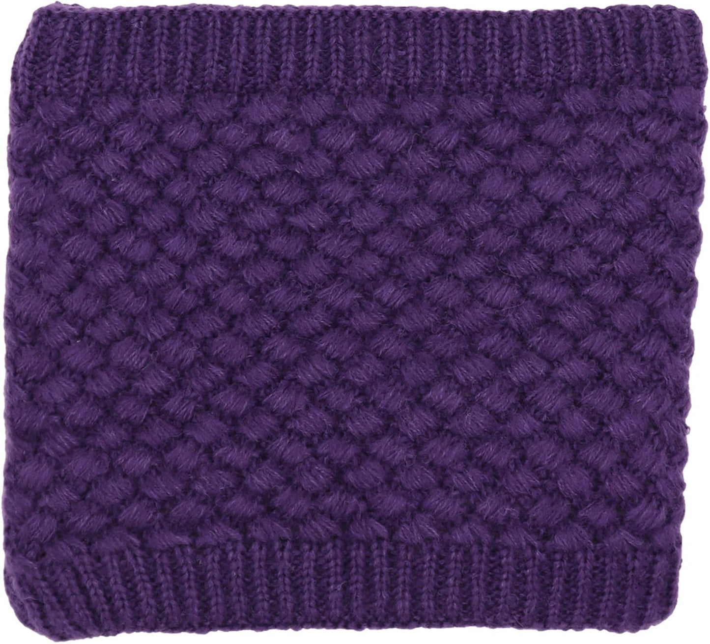 Bufanda cuello punto forro polar invierno unisex
