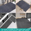 Alfombra pasillo 3x10ft impermeable antiderrap hogar cocina
