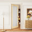 Losa puerta madera esmerilada 30x80 granero
