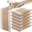 Mesa Arpillera Encaje Tela Yute 12x72pulg Boda
