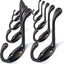 Gancho decorativo pared bronce pack 10