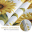 Mantel exterior con agujero sombrilla 60" redondo girasol
