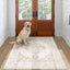 Alfombra área 3x5" vintage lavable pelo bajo dormitorio baño