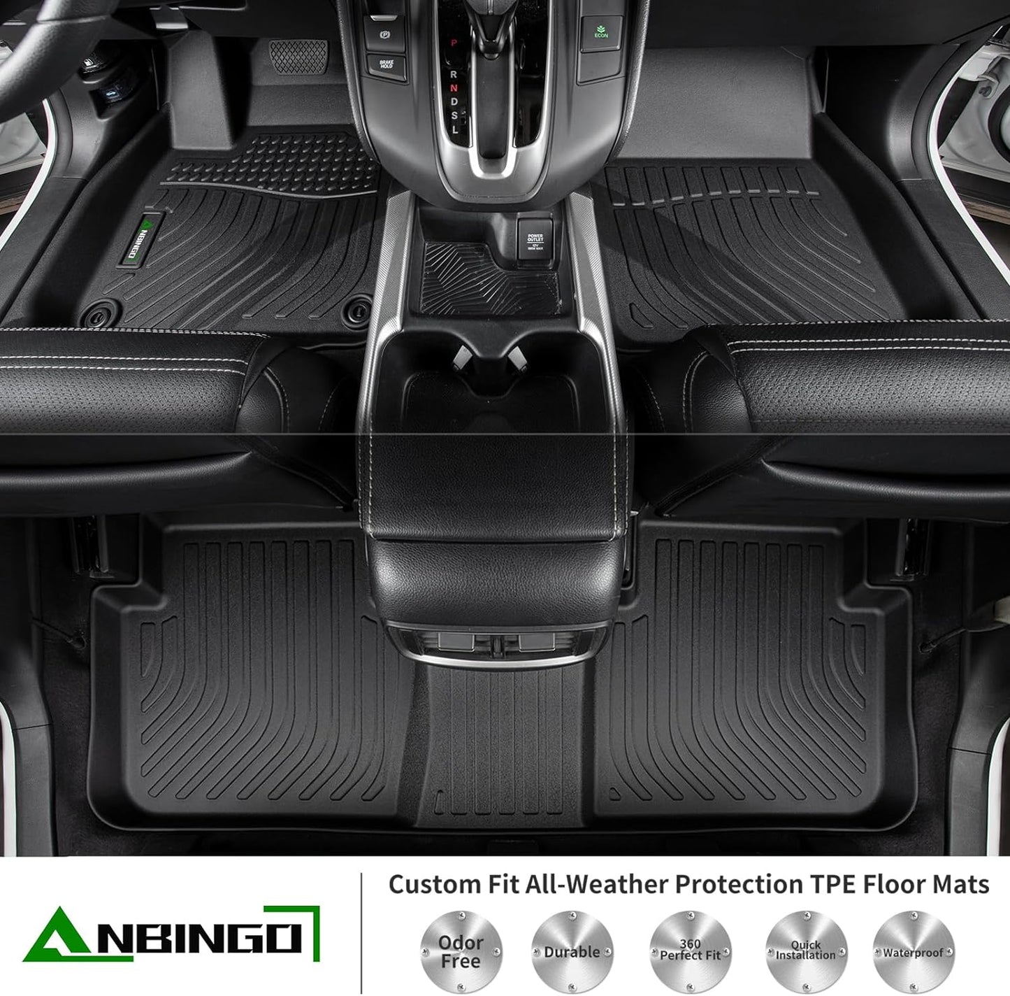 Alfombrillas coche forro carga comp Honda Civic 12-15