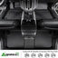 Tapete TPE automóvil negro set completo 1ra y 2da fila