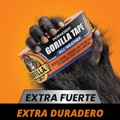 Cinta impermeable conductos exterior 1.88pulg x25yardas negro