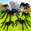 6 Arañas Peludas Realistas para Halloween Interior Exterior