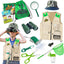Chaleco explorador niños 3-8 años con atrapador insectos