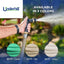 Manguera jardín tela ligera flexible 4lb patio césped