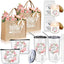 Set 2 regalos boda mamá novia y novio vasos 20oz bolsas lona