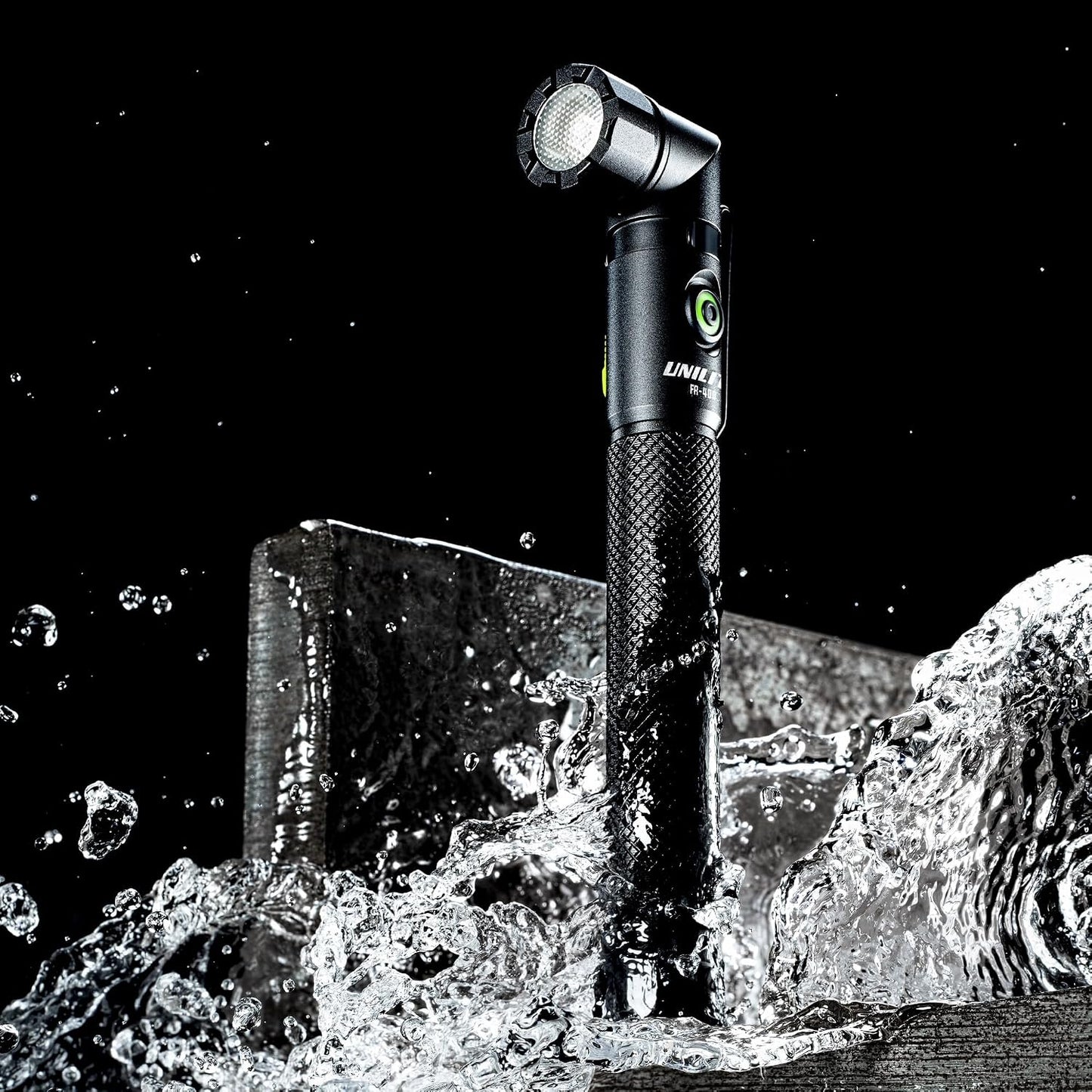 Linterna Unilite FR-400 LED 400lm Giratoria USB-C IP65