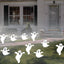 Decoración fantasma césped Halloween 10"