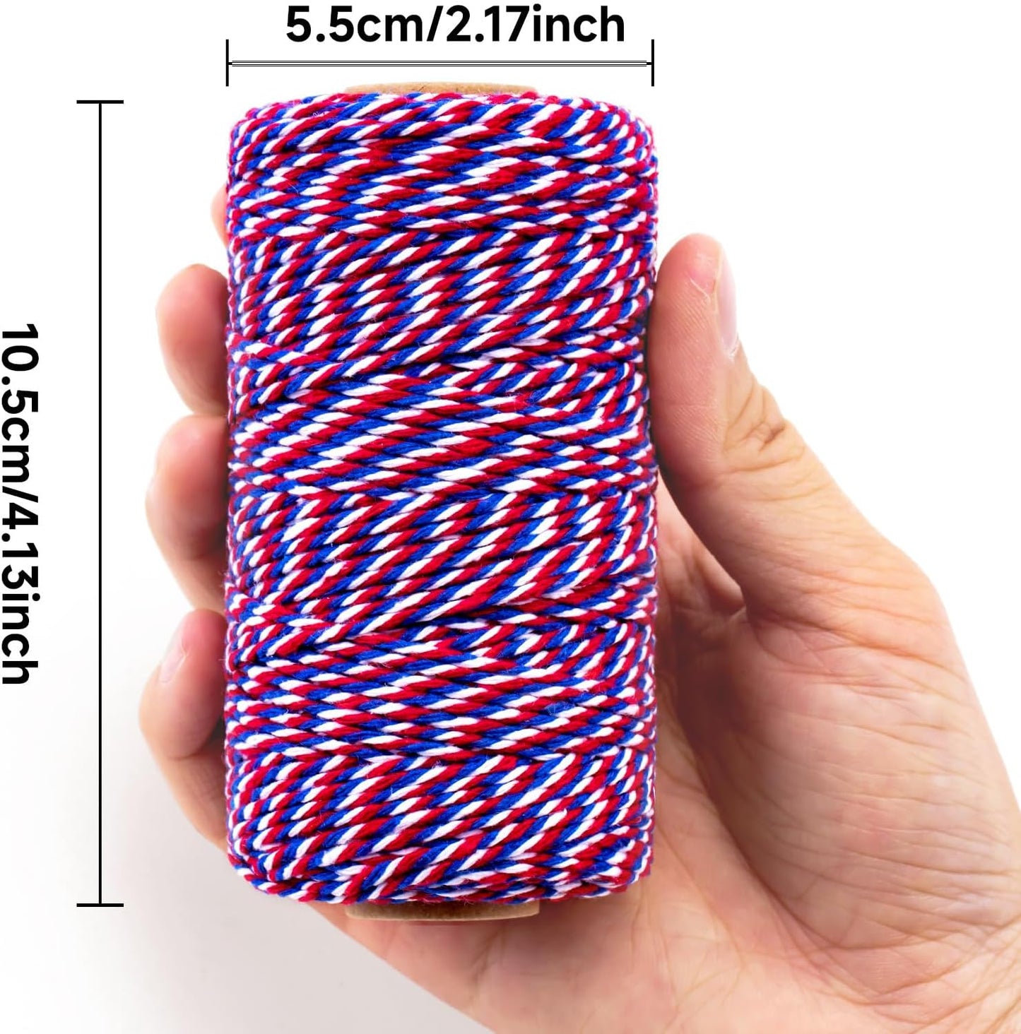 Cuerda algodón 0.079pulg 328ft para panadería