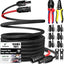 Cable extensión solar doble 70" 10AWG con conectores IP67