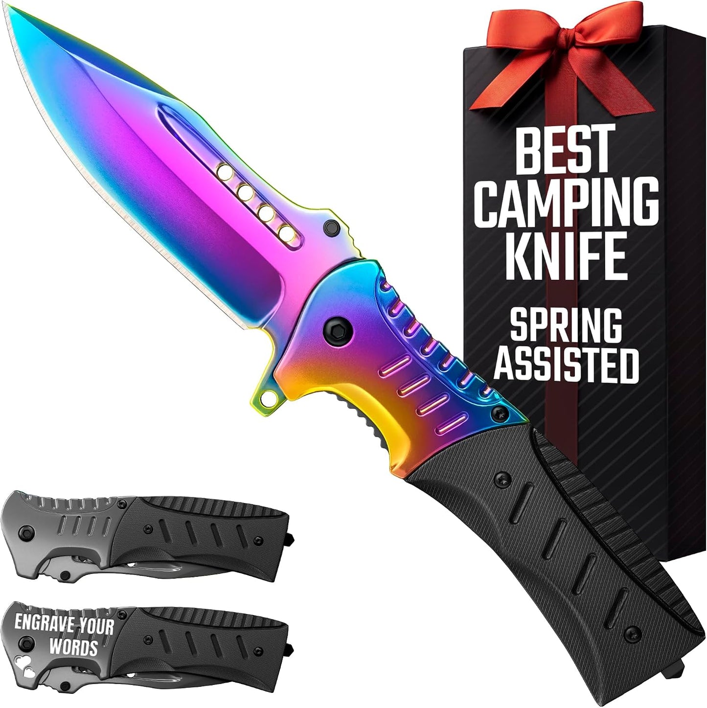 Cuchillo plegable G10 con rompedor vidrio y clip bolsillo 3.66