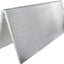 Escudo térmico aluminio 2x2" 1/2" grosor para tubo escape