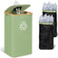 Contenedor reciclaje cocina 29gal con 2 bolsas reutilizables