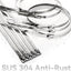 Bridas acero inox 304 11.8pulg 100 pzas multiusos