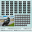Kit calces válvula motocicleta 9.48mm comp Yamaha WR250F