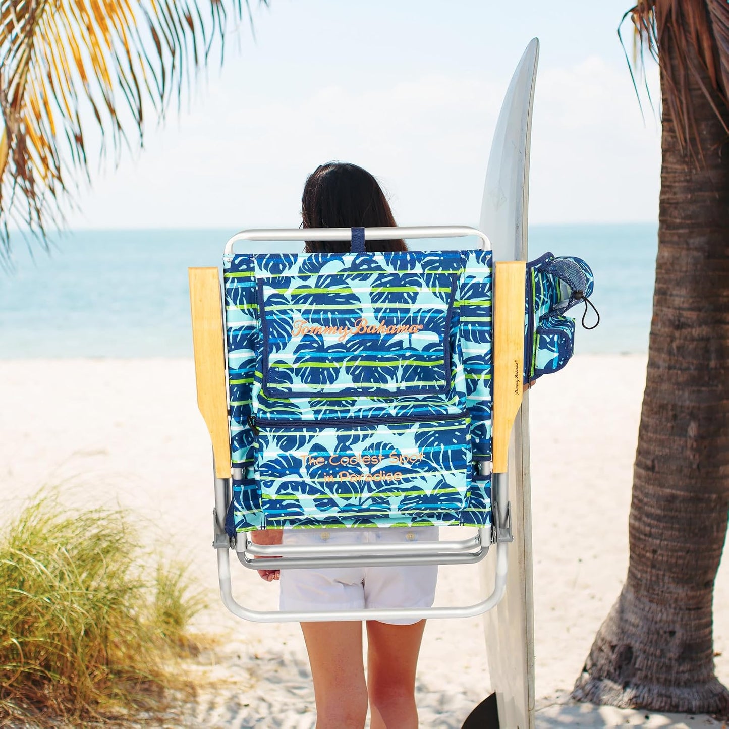 Silla playa plegable altura ajustable 4 posiciones