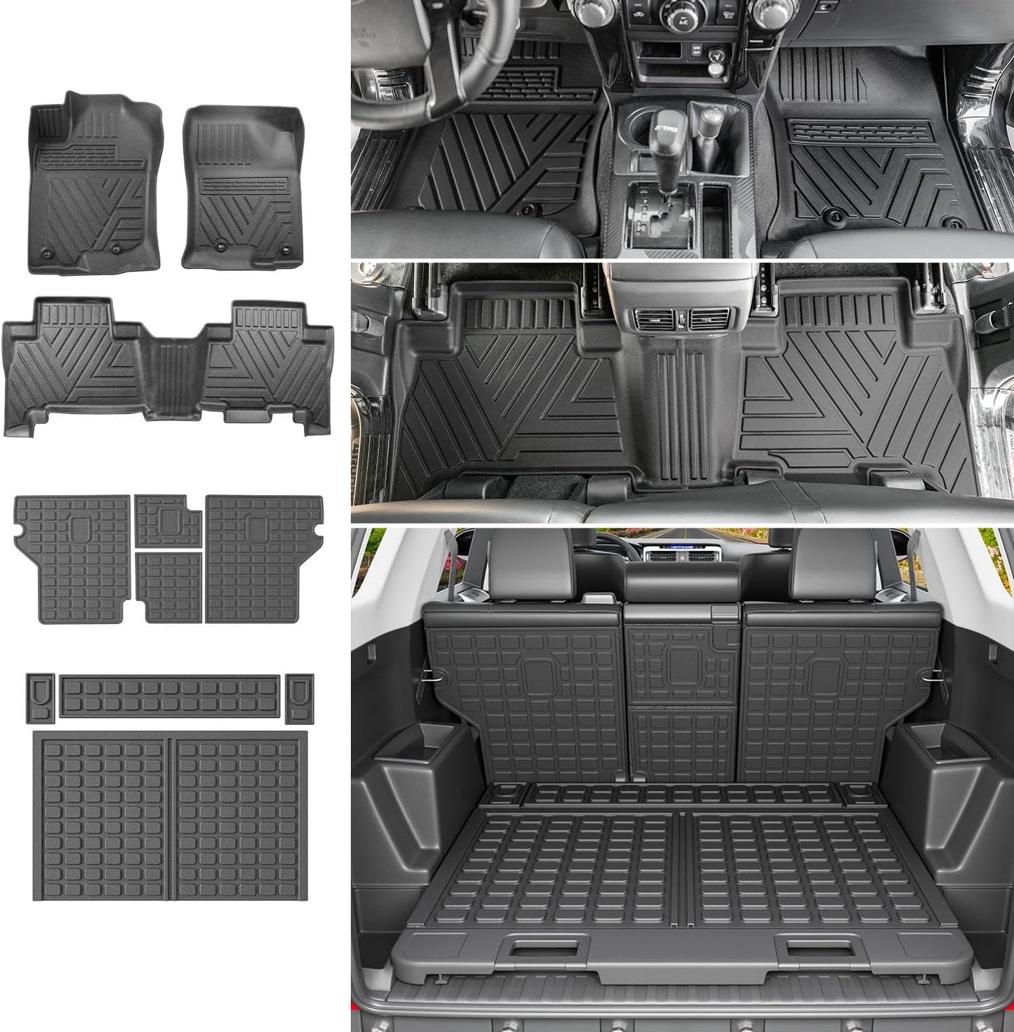 Alfombrilla piso Toyota 4Runner 2013-24 repuesto