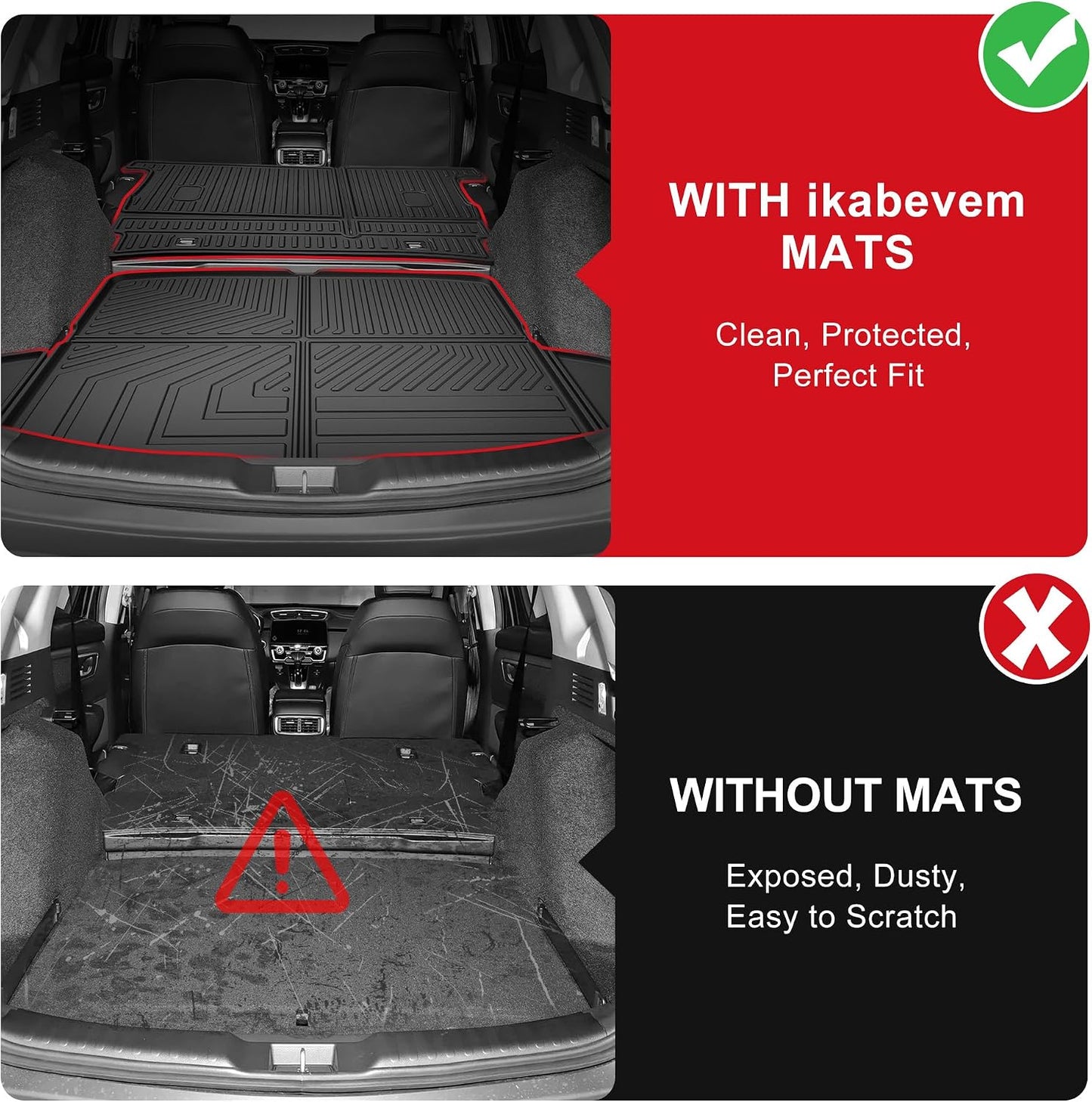Forro carga CR-V 17-22 TPE antiderrap impermeable