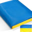 Bandera Ucrania 3x5ft bordada lona resistente ojales latón