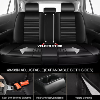 Fundas asientos coche comp Nissan Murano 11-26 cuero sintético