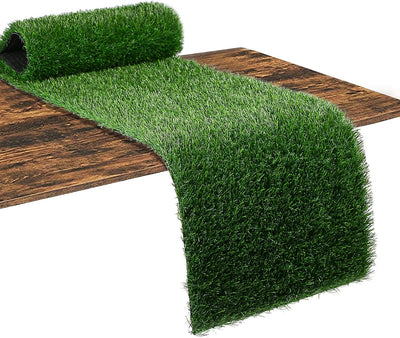 Camino mesa césped artificial 12x36" verde