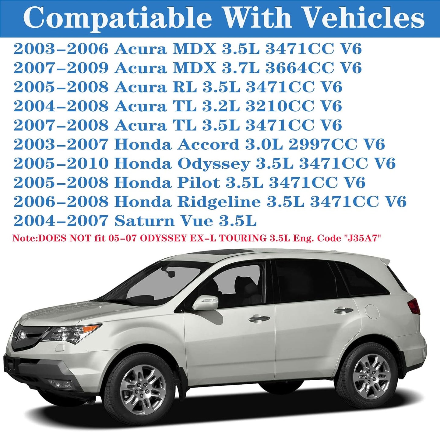 Junta cubierta válvulas 3.5L Honda Pilot Odyssey Ridgeline
