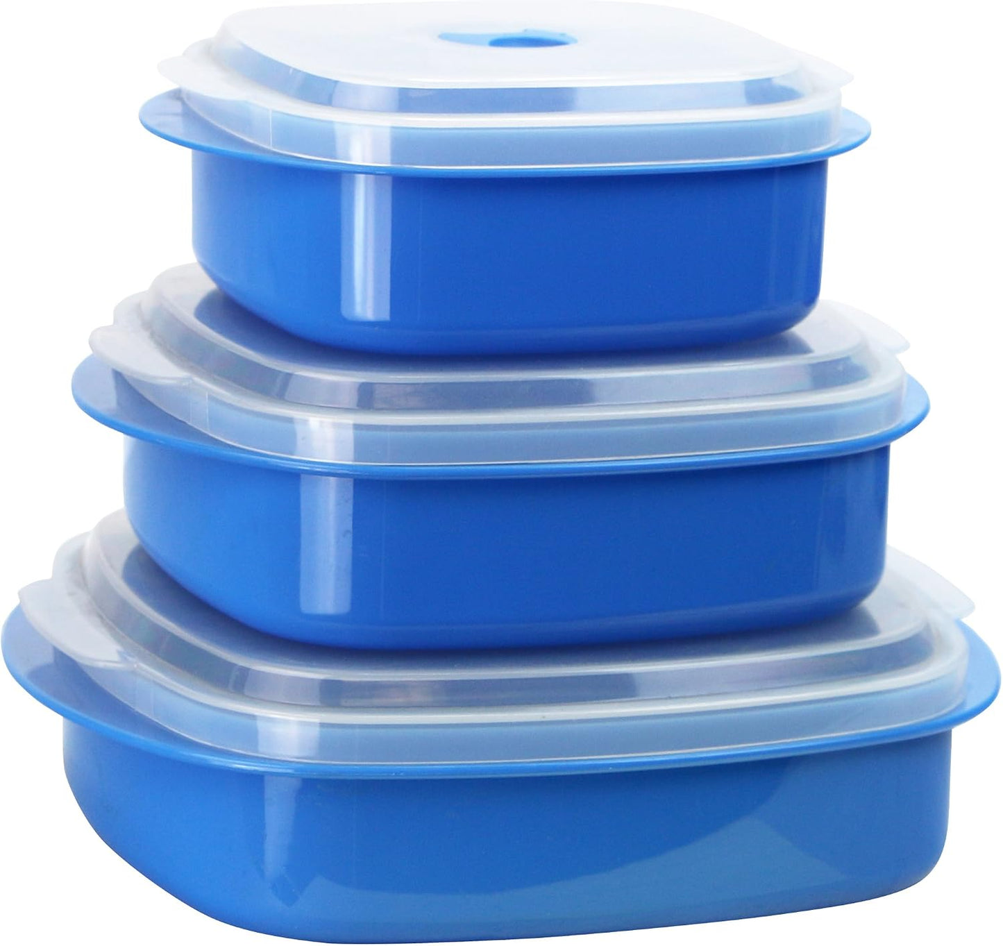 Kit 6 Recipientes Callypso Basics para Microondas