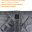 Cortina térmica puerta 72x83 con aislamiento magnético