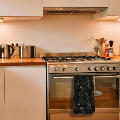 Toallas de cocina vintage con motivos botánicos oscuras para baño y cocina farmhouse