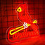 Letrero neón béisbol para pared dormitorio garaje fiesta