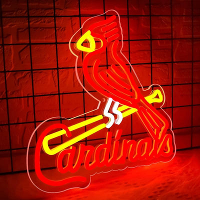 Letrero neón béisbol para pared dormitorio garaje fiesta