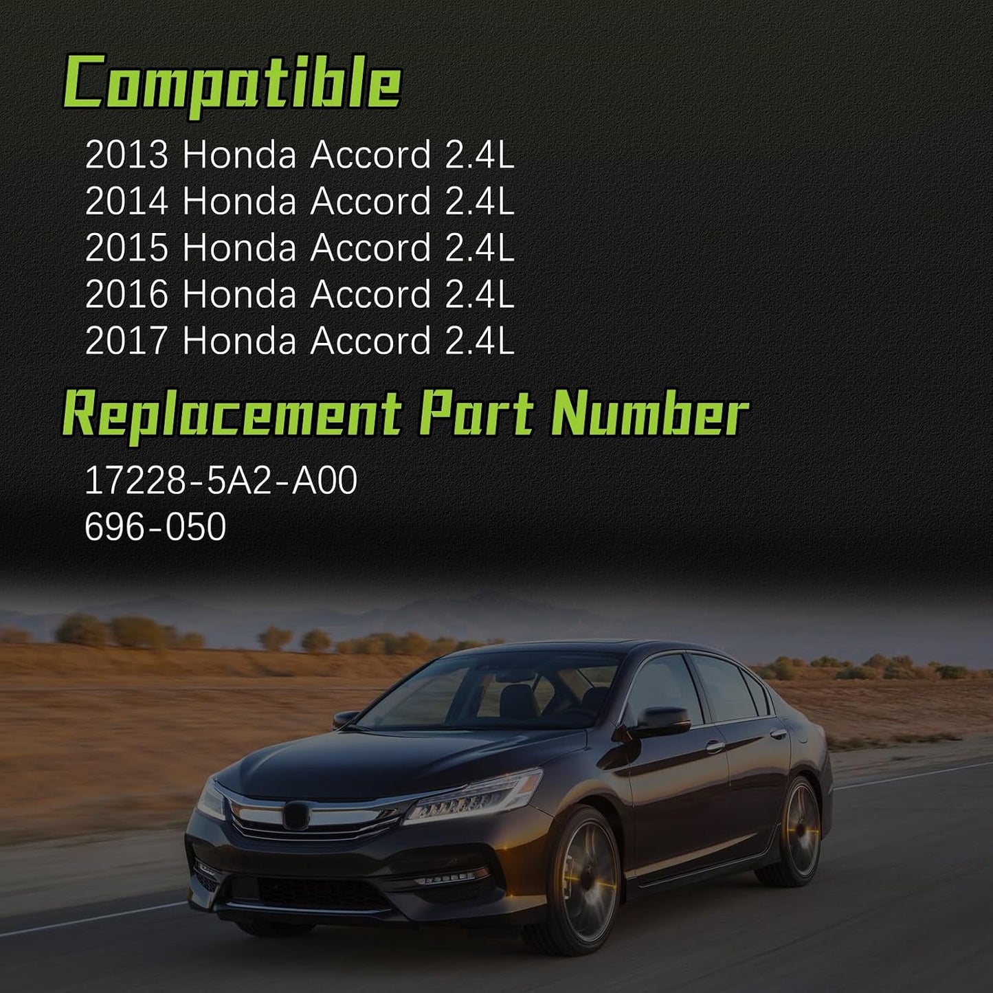 Tubo manguera admisión aire Honda Accord 2.4L 13-17