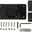 Soporte placa matrícula 3 agujeros comp Harley 73+