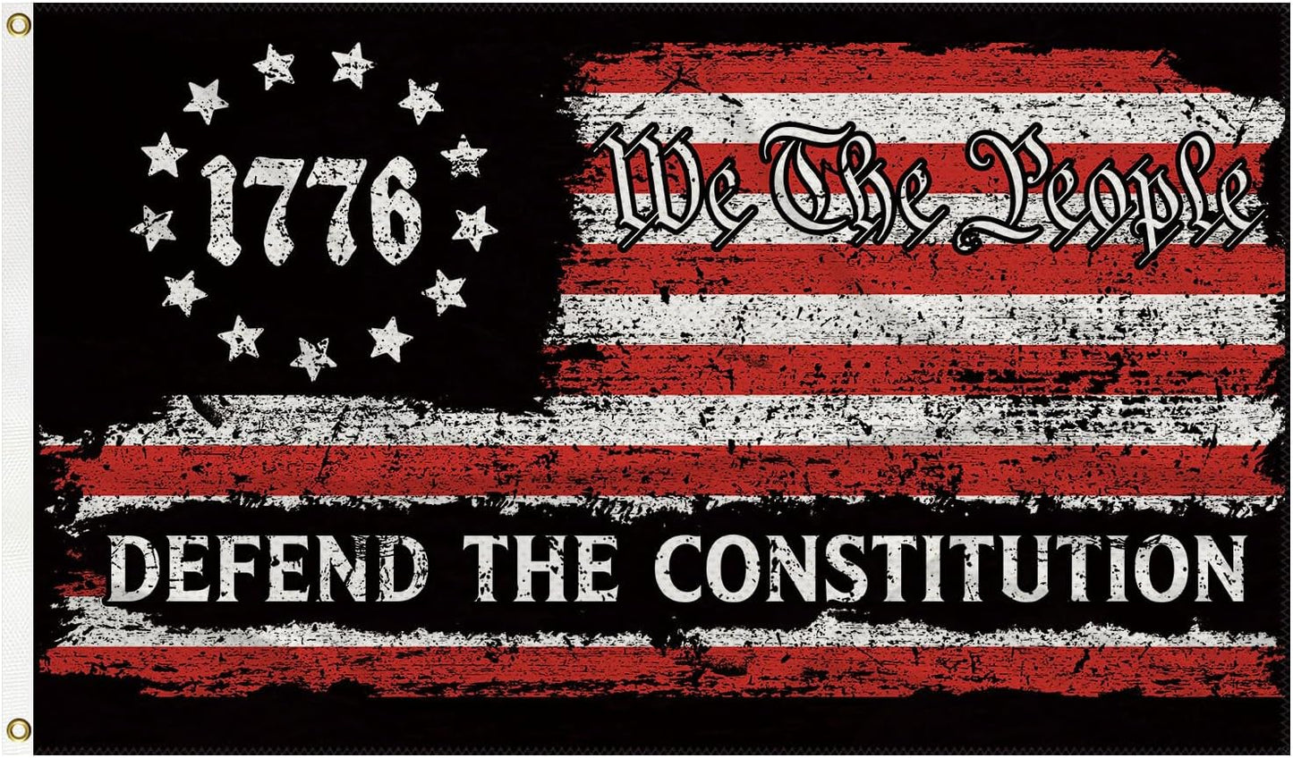 Bandera We the People 3x5pies para pared y auto