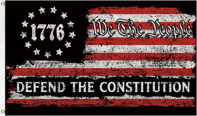 Bandera We the People 3x5pies para pared y auto