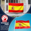 Bandera España 3x5ft 3 capas resistente rasgaduras y arrugas